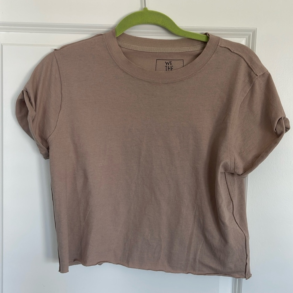 Free people crop shirt